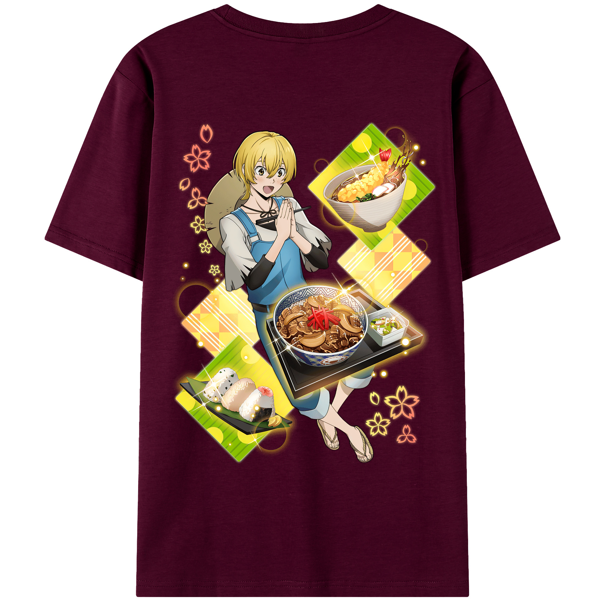 （画像用） 文豪ストレイドッグス Bungo Stray Dogs レディース半袖Tシャツ(バックプリント)